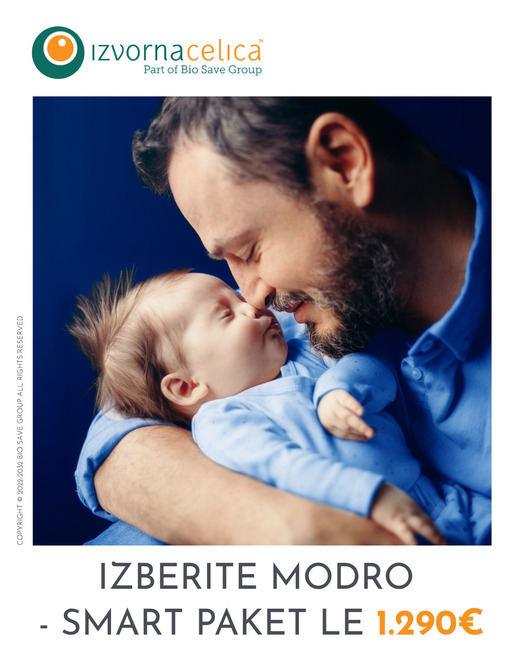 Izberite MODRO - paket SMART le 1.290€